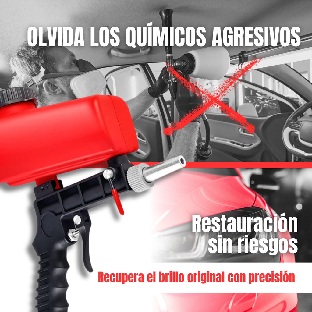 TURBOCLEAN: La Pistola de Arena Profesional