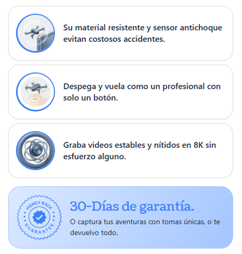 SKYVIEW PRO Dron Profesional 8K con Cámara y Estabilizador