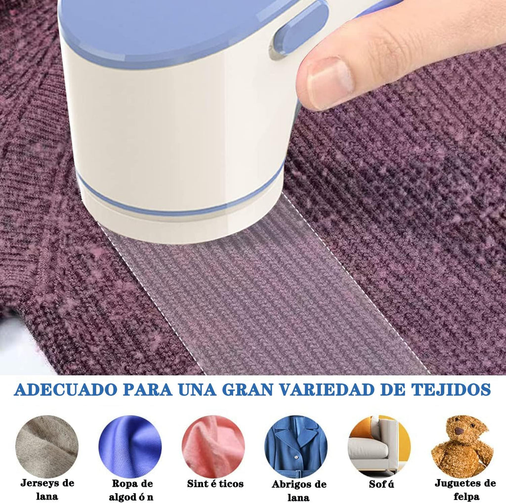 Máquina Quita Motas Profesional - Elimina Pelusas y Motas